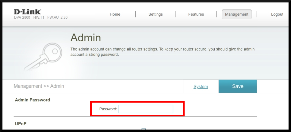 Step7 Enter the IPv4 password we setup in Step 4